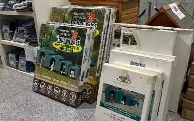 1/2 Price –  Hound House Dog Kennels – UNTIL SOLD OUT. NOW just $59.95 to $124.95